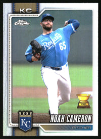 Noah Cameron #118 2026 Topps Chrome Refractors