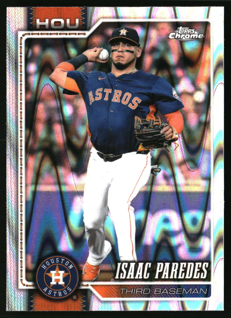 Isaac Paredes #32 2026 Topps Chrome Raywave Refractors