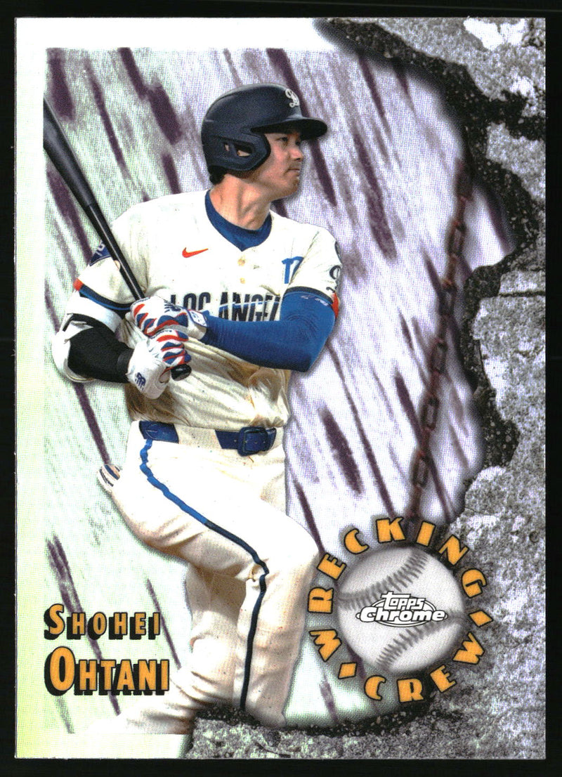 Shohei Ohtani #WC-2 2026 Topps Chrome Wrecking Crew
