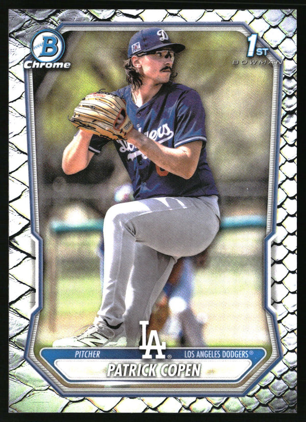 Patrick Copen #BCP-138 2026 Bowman Chrome Prospects Reptilian Refractor