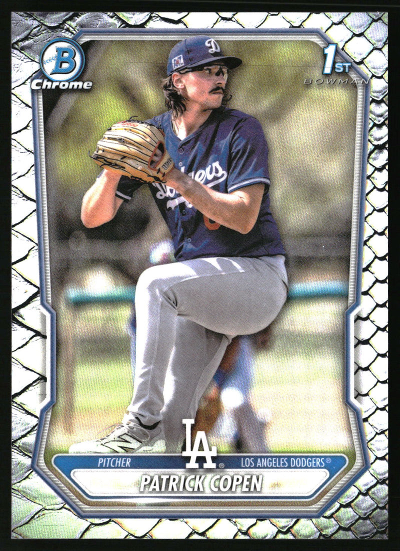 Patrick Copen #BCP-138 2026 Bowman Chrome Prospects Reptilian Refractor