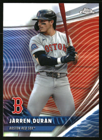 Jarren Duran #RVA-20 2026 Topps Chrome Chrome Rivals Away