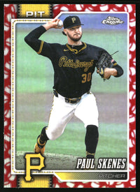 Paul Skenes #150 2026 Topps Chrome Baseball Seams Refractors