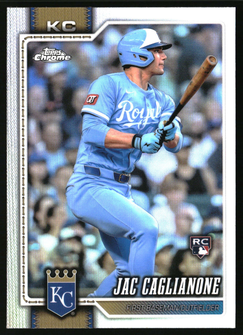 Jac Caglianone #131 2026 Topps Chrome Refractors