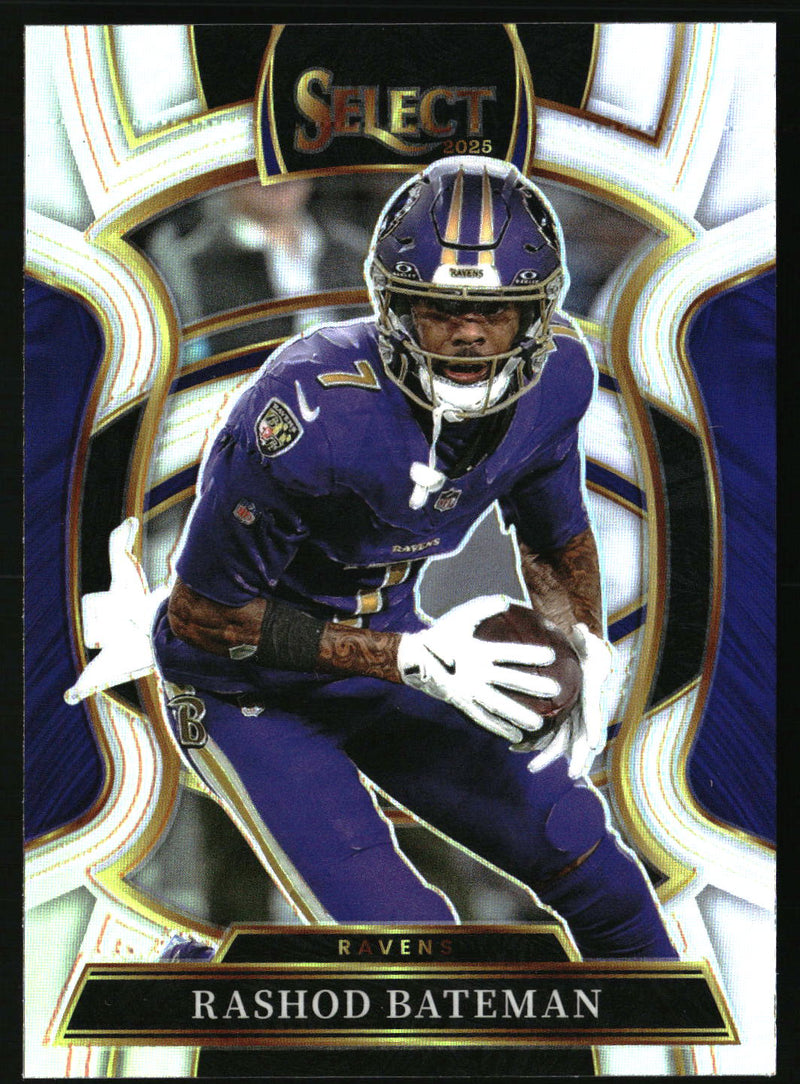 Rashod Bateman 2025 Panini Select #62 Silver Prizm
