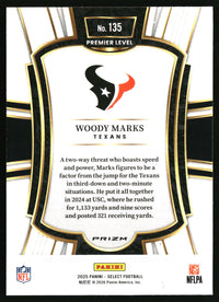 Woody Marks 2025 Panini Select #135 Silver Prizm