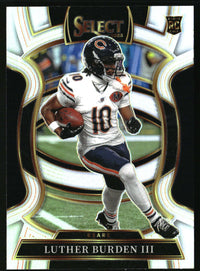 Luther Burden III 2025 Panini Select #72 Silver Prizm RC