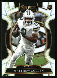 Matthew Golden 2025 Panini Select #66 Silver Prizm RC