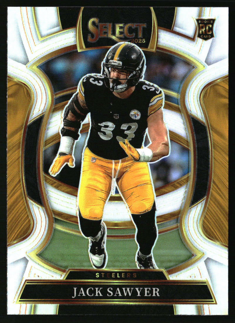 Jack Sawyer 2025 Panini Select #53 Silver Prizm RC