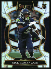 Nick Emmanwori 2025 Panini Select #15 Silver Prizm RC