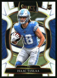 Isaac TeSlaa 2025 Panini Select #70 Silver Prizm RC