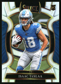 Isaac TeSlaa 2025 Panini Select #70 Silver Prizm RC