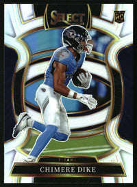 Chimere Dike 2025 Panini Select #27 Silver Prizm