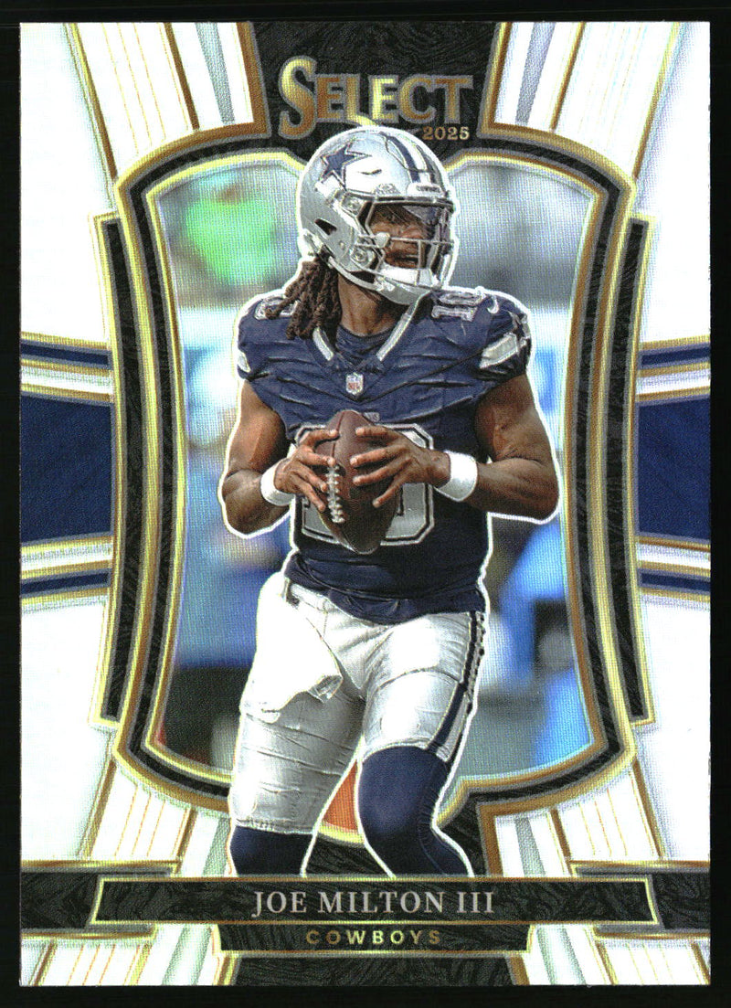 Joe Milton III 2025 Panini Select #196 Silver Prizm