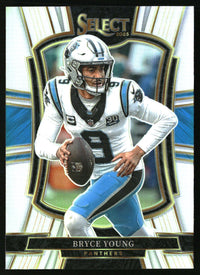 Bryce Young 2025 Panini Select #145 Silver Prizm