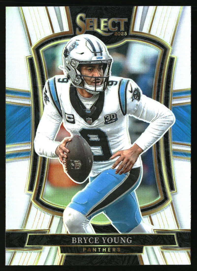 Bryce Young 2025 Panini Select #145 Silver Prizm