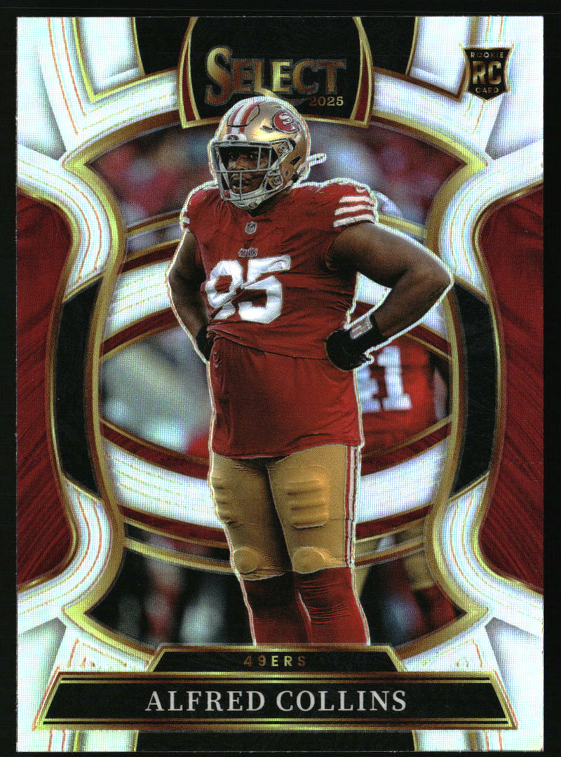 Alfred Collins 2025 Panini Select #17 Silver Prizm RC