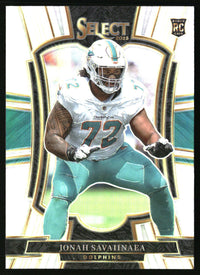 Jonah Savaiinaea 2025 Panini Select #183 Silver Prizm RC