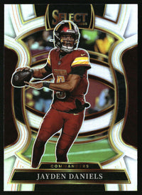 Jayden Daniels 2025 Panini Select #88 Silver Prizm