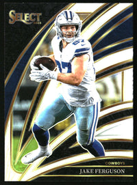 Jake Ferguson 2025 Panini Select #297 Silver Prizm