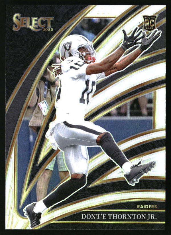 Dont'e Thornton Jr. 2025 Panini Select #206 Silver Prizm