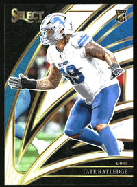 Tate Ratledge 2025 Panini Select #270 Silver Prizm RC
