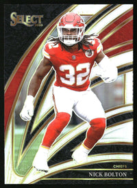 Nick Bolton 2025 Panini Select #207 Silver Prizm