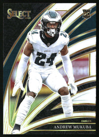 Andrew Mukuba 2025 Panini Select #291 Silver Prizm