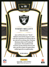 Tommy Mellott 2025 Panini Select #106 Silver Prizm