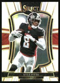 Kyle Pitts 2025 Panini Select #147 Silver Prizm