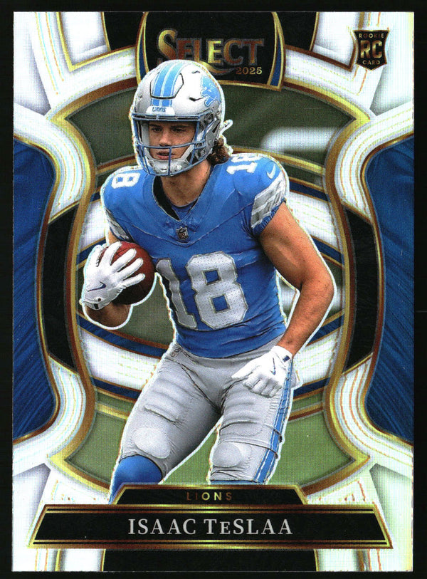 Isaac TeSlaa 2025 Panini Select #70 Silver Prizm RC