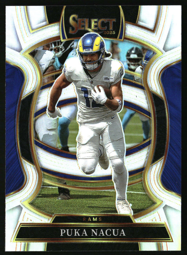 Puka Nacua 2025 Panini Select #21 Silver Prizm