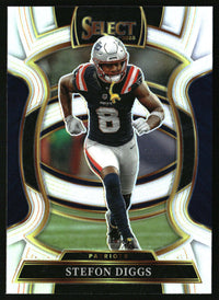 Stefon Diggs 2025 Panini Select #79 Silver Prizm