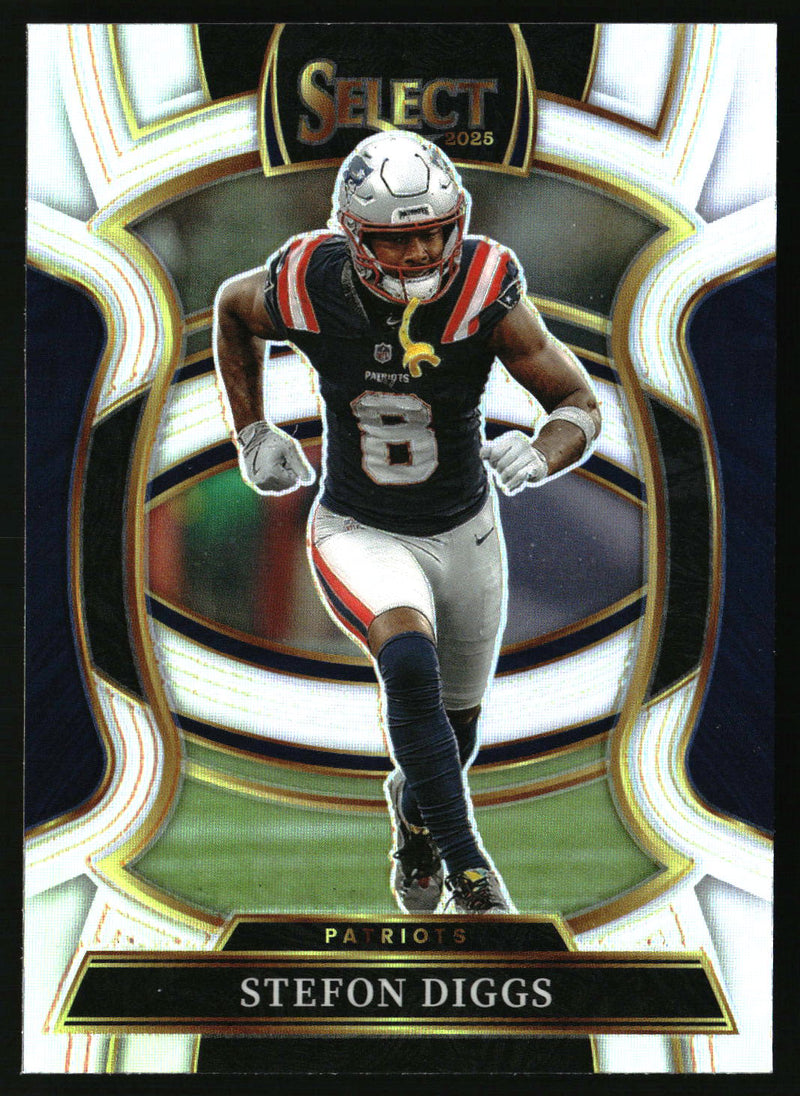 Stefon Diggs 2025 Panini Select #79 Silver Prizm