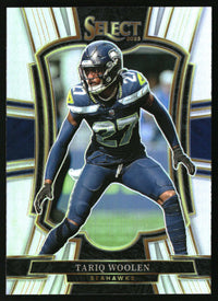 Tariq Woolen 2025 Panini Select #115 Silver Prizm