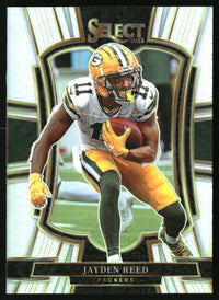 Jayden Reed 2025 Panini Select #166 Silver Prizm