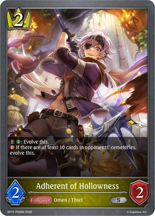 Adherent of Hollowness - P06 (Foil) (BP15-P06EN) [Trial of the Omens]