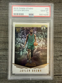 Jaylen Brown #88 2016 Panini Studio PSA 10