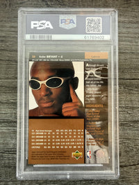 Kobe Bryant #58 1996 Upper Deck PSA 9