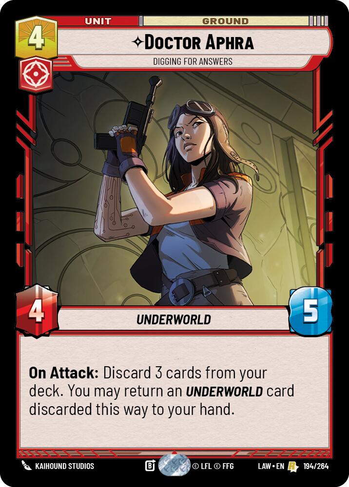 Doctor Aphra - Digging for Answers (194/264) (194/264) [A Lawless Time]