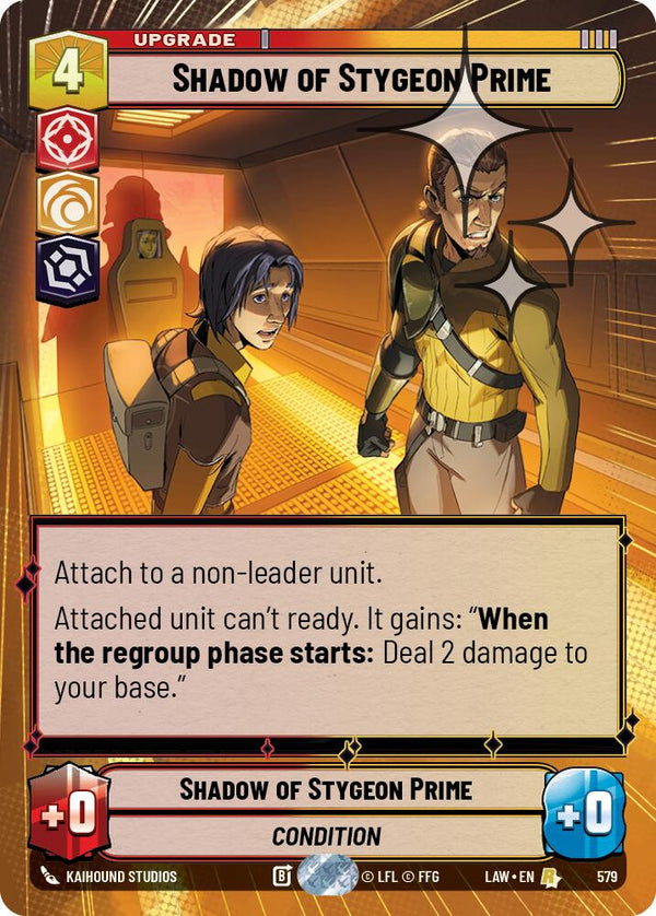 Shadow of Stygeon Prime (579) (Hyperspace Foil) (579) [A Lawless Time]