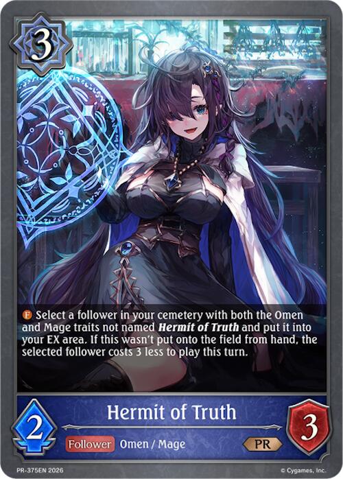 Hermit of Truth (PR-375EN) [Promotional Cards]