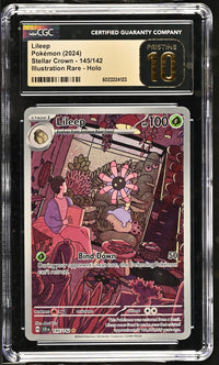 Lileep #145/142 2024 Stellar Crown CGC 10