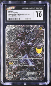Zekrom #114/114 2021 Celebrations - Classic Coll. CGC 10