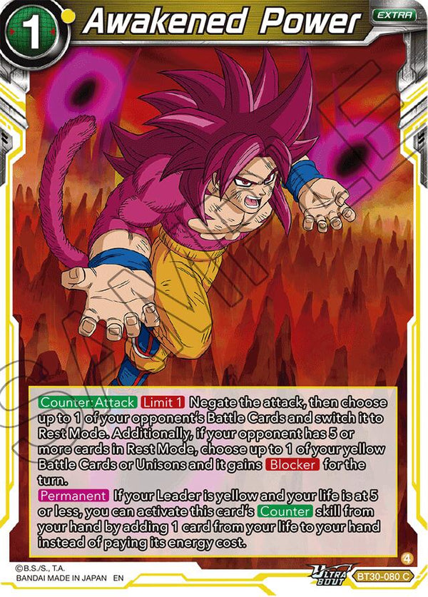 Awakened Power (BT30-080) [Three Glorious Fighters]