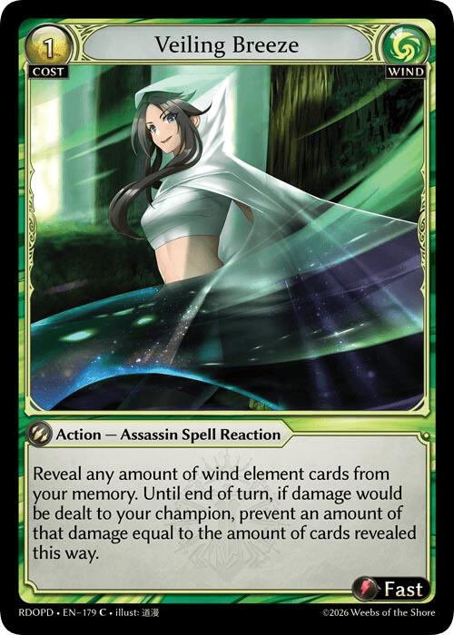 Veiling Breeze (179) [Radiant Origins: Pantheon]
