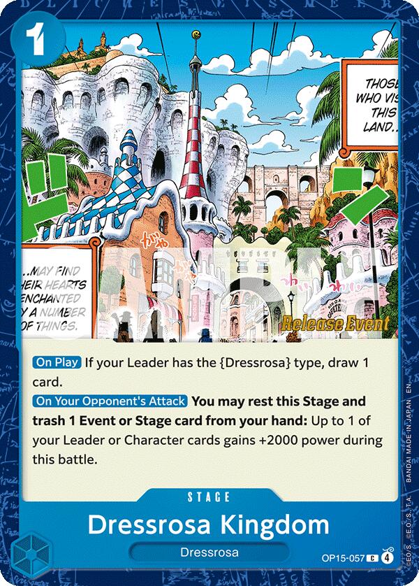 Dressrosa Kingdom [Adventure on Kami's Island Release Event]