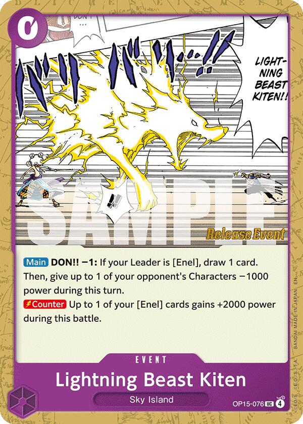 Lightning Beast Kiten [Adventure on Kami's Island Release Event]