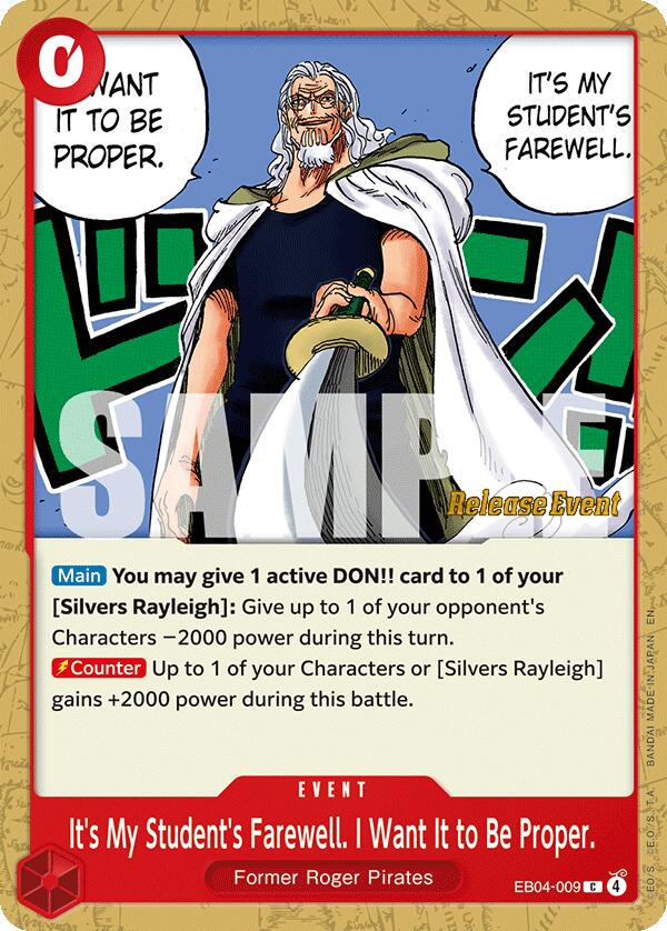It's My Student's Farewell. I Want It to Be Proper. [Adventure on Kami's Island Release Event]