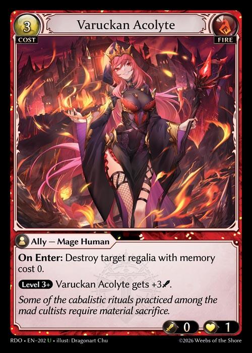 Varuckan Acolyte (202) [Radiant Origins]